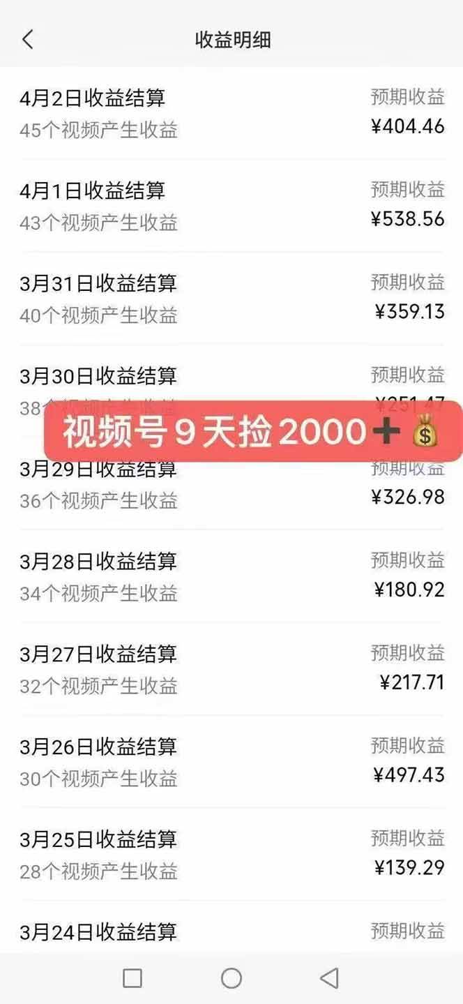 （14425期）全新托管躺赚项目，微信视频号公众号托管代运营，每天五分钟，收益大几百-鲲鹏云网创