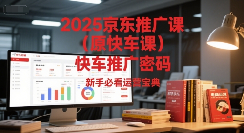 2025京东推广课（原快车课）解锁京东快车推广密码，新手必看运营宝典-鲲鹏云网创