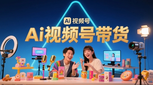 风口已至！AI视频号带货轻松月入过1W，99%的普通人却卡在内容制作门槛-鲲鹏云网创