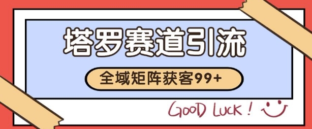 小红书某音塔罗赛道引流获客 自热矩阵日引200+【揭秘】-鲲鹏云网创
