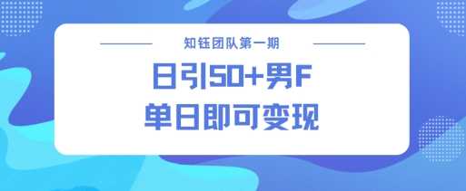 男粉引流新方法不违规，当日即可变现-鲲鹏云网创