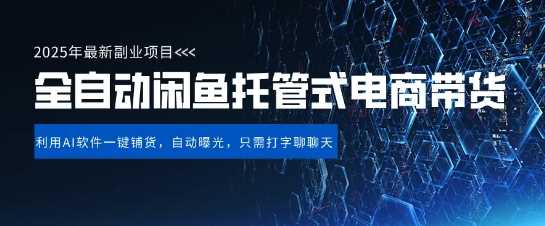 【闲鱼全自动电商带货】三年磨一剑，一朝露锋芒，长期稳定项目，单日稳定变现5张【揭秘】-鲲鹏云网创