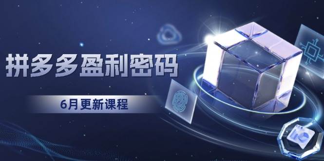 （15005期）拼多多盈利密码：从烧钱推广到印钞模型，底层逻辑重构指南（6月更新）-鲲鹏云网创