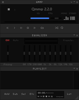 Qmmp开源音乐播放器v2.2.4便携版-鲲鹏云网创