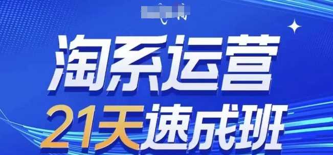 淘系运营21天速成班(更新25年3月)，0基础轻松搞定淘系运营，不做假把式-鲲鹏云网创
