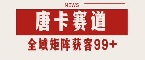 唐卡赛道私域引流获客 自热矩阵SOP日引流99+精准客资【揭秘】-鲲鹏云网创