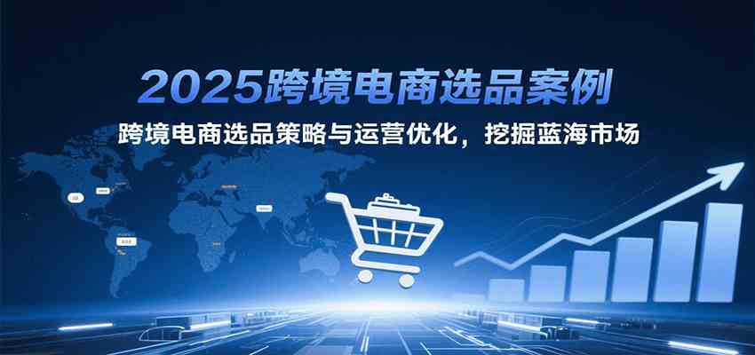 2025跨境电商选品案例，跨境电商选品策略与运营优化，挖掘蓝海市场-鲲鹏云网创