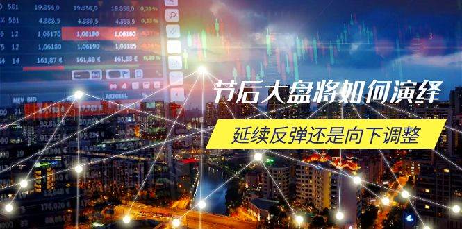 （14065期）节后大盘将如何演绎，延续反弹还是向下调整，关键时间点和空间位待解-鲲鹏云网创