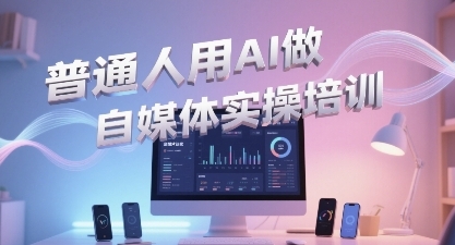 普通一个人用AI做自媒体，助你轻松开启AI自媒体创作之路-鲲鹏云网创