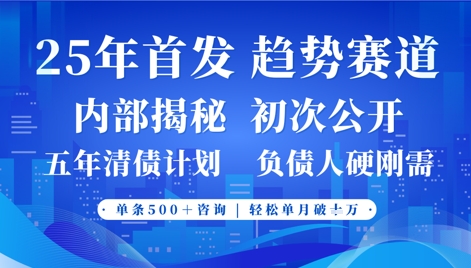 2025年首次公开，真正的事业型赛道，客咨不断，单月轻松破W-鲲鹏云网创