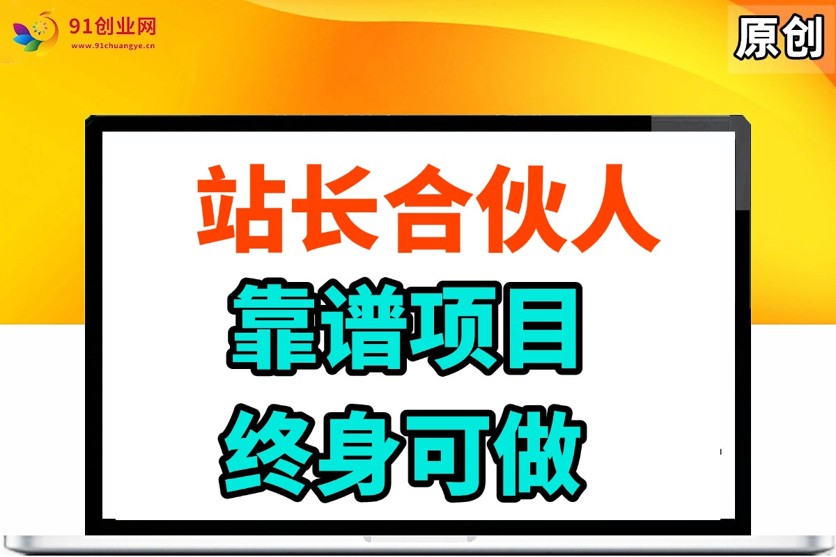 （14633期）站长合伙人，入门级运营教程，靠谱项目，终身可做，超低成本创业，终身利润。-鲲鹏云网创