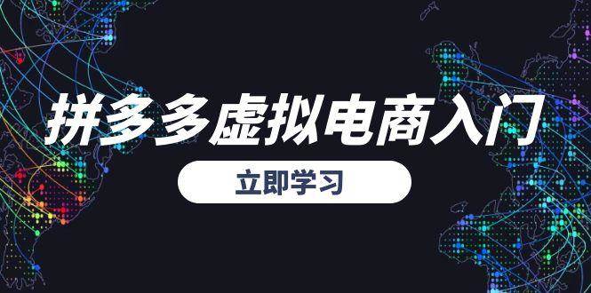 （15158期）拼多多虚拟电商入门，精准选品方法论，无货源模式起盘技巧-鲲鹏云网创
