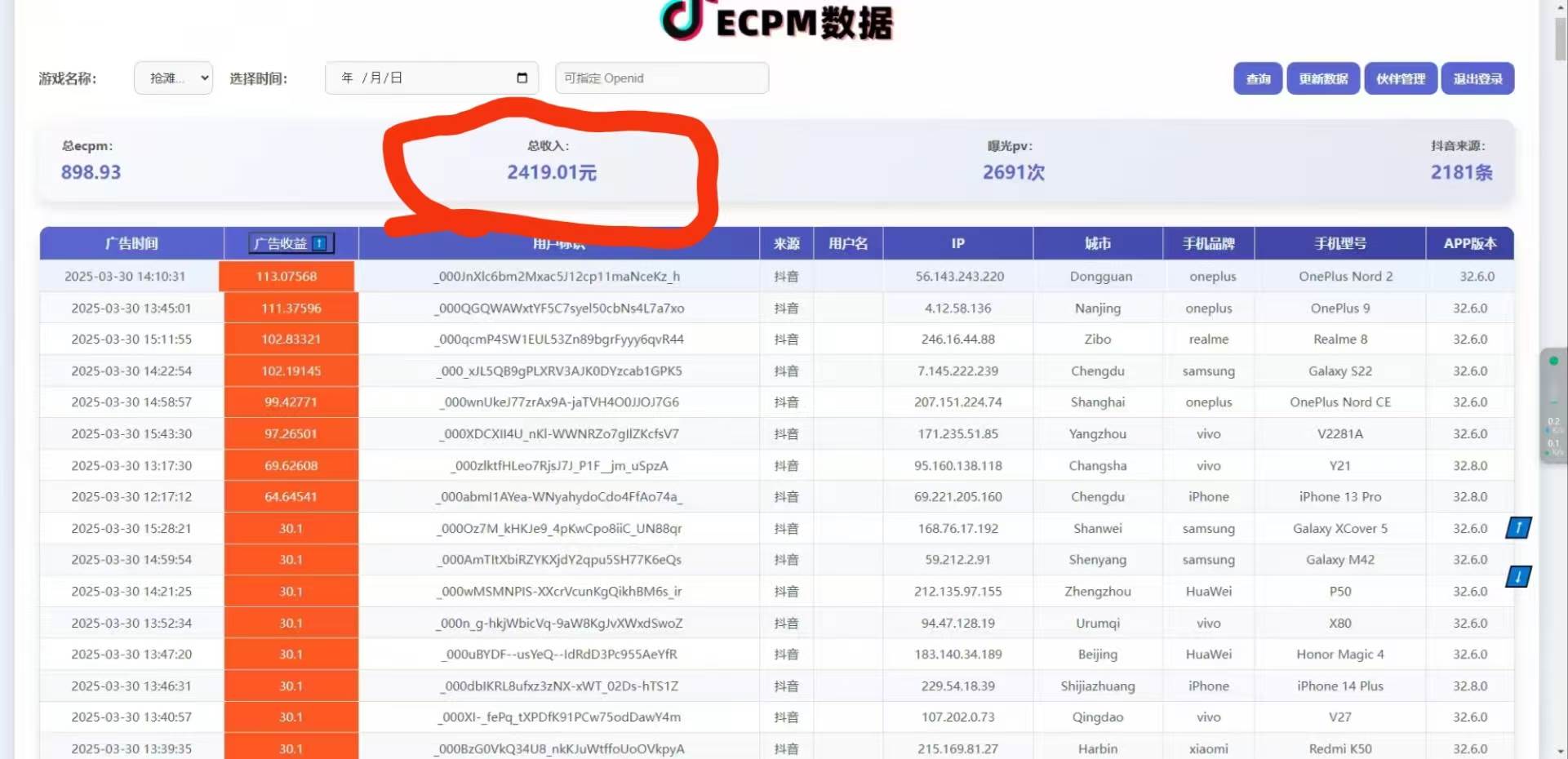 （14527期）抖音官方小游戏2025全网最新玩法，暴利赚钱项目，单机日入2000+，绝不…-鲲鹏云网创