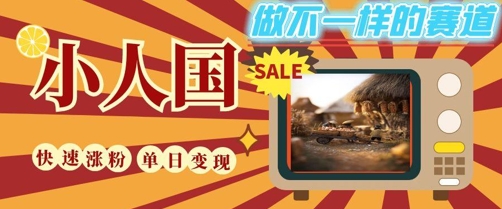 DeepSeek+绘图+视频制作小人国微观视频，小白轻轻松松上手，条条爆款，条条变现，单日就能收益-鲲鹏云网创